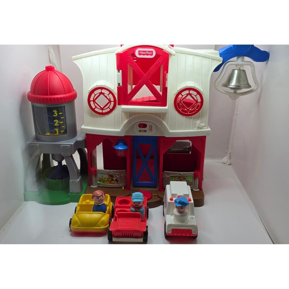 Fisher-Price Little People Caring for Animals Farm FKD34 Smart Stages PlaysetLot